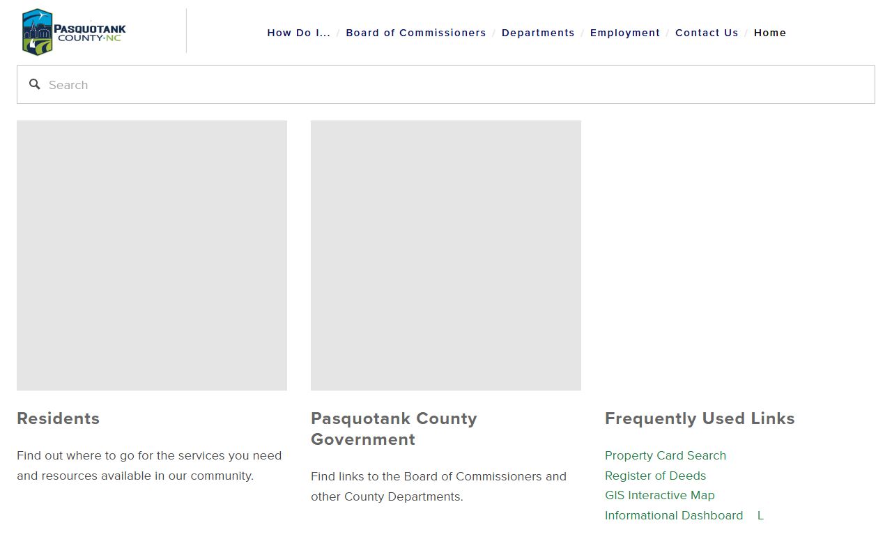 Pasquotank County government civil court records